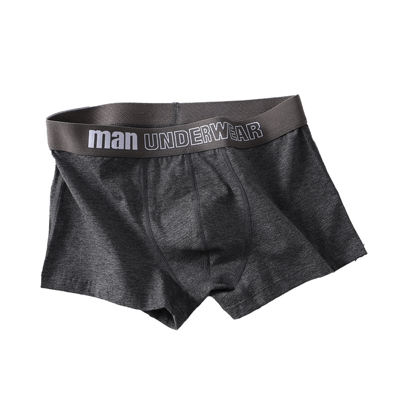 Casual Solid Color Cotton Male Boxers / Underwear for Men - SF0744