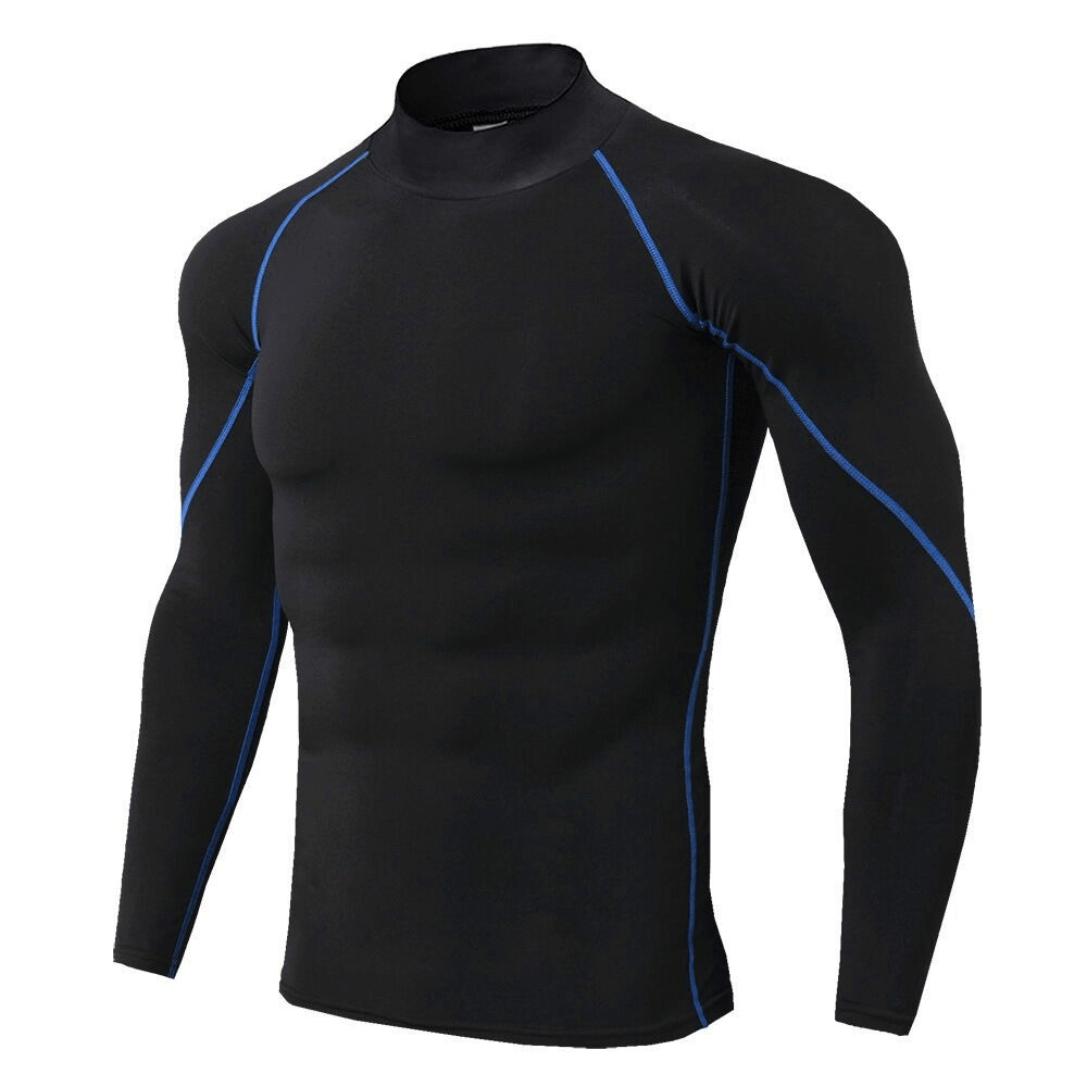 Compression Quick Dry Men's Long Sleeves T-Shirt for Running - SF0672