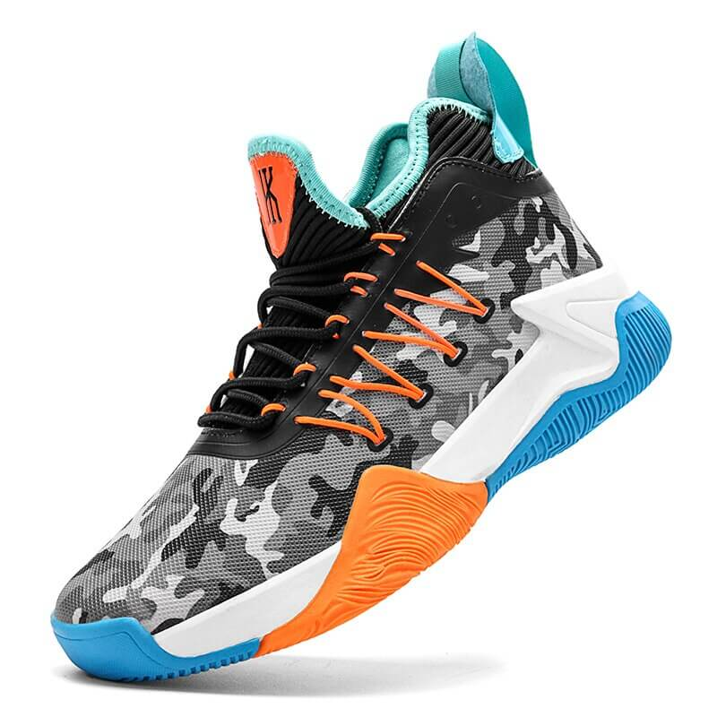 Cushioning High Top Sports Shoes / Unisex Basketball Sneakers - SF0740