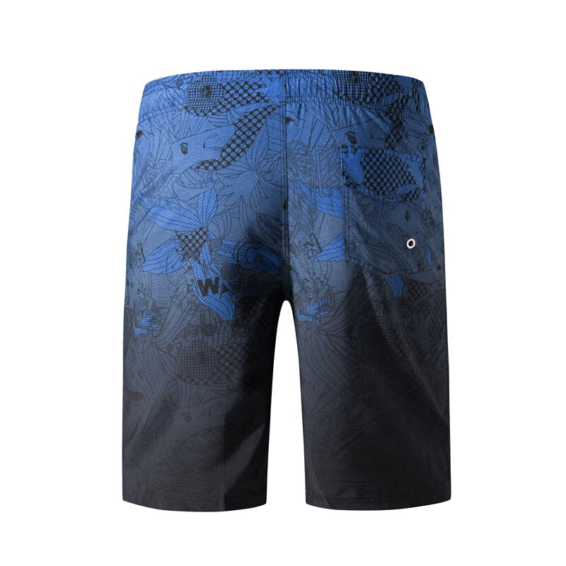Drawstring Mesh Liner Beach Shorts for Men / Male Surfing Swimwear - SF0854