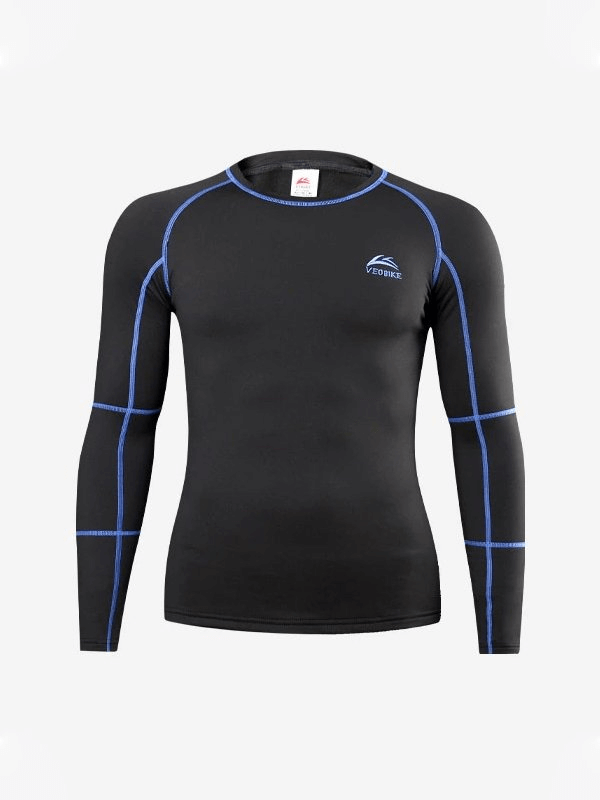 Elastic Long-Sleeve Heat-Saving Thermal Shirt For Men - SF0506