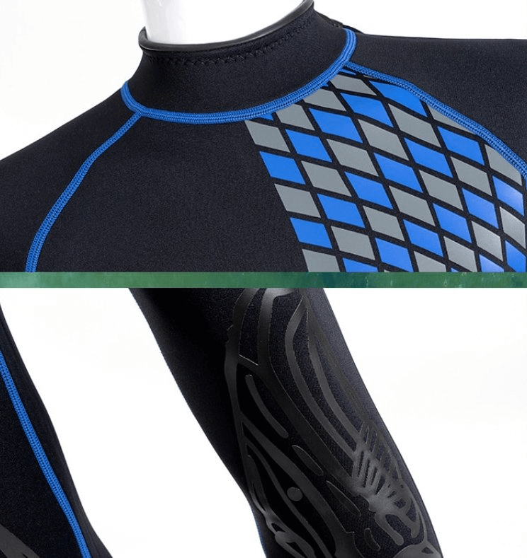 Elastic Warm Unisex Wetsuit for Underwater Swimming - SF0894