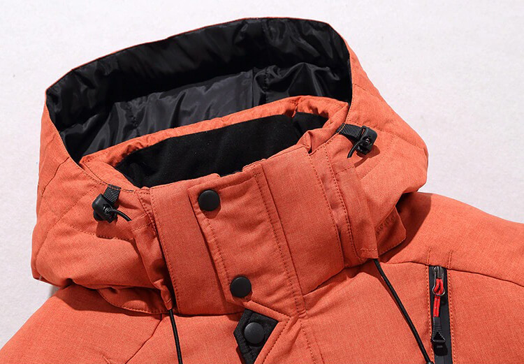 Fashion Male Windproof Skiing Down Jacket with Multi Pockets - SF0594