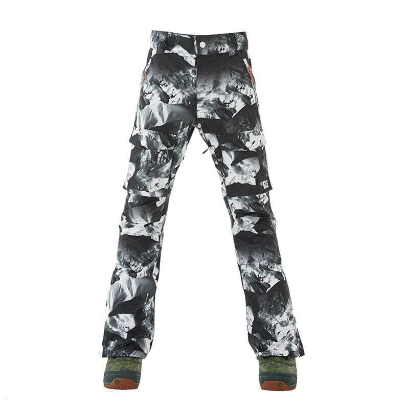 Fashion Men's Snow Pants with Pockets / Skiing Trousers - SF1048