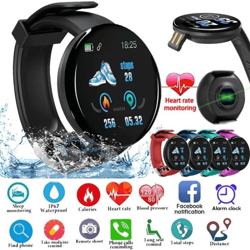 Fitness SmartWatch with Touch Buttons / Waterproof Sports Watch - SF0339