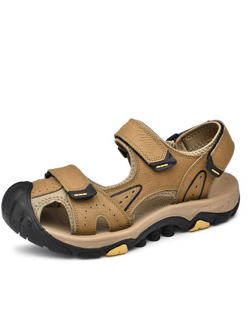 Genuine Leather Soft Water Trekking Sandals / Outdoor Breathable Shoes - SF0679