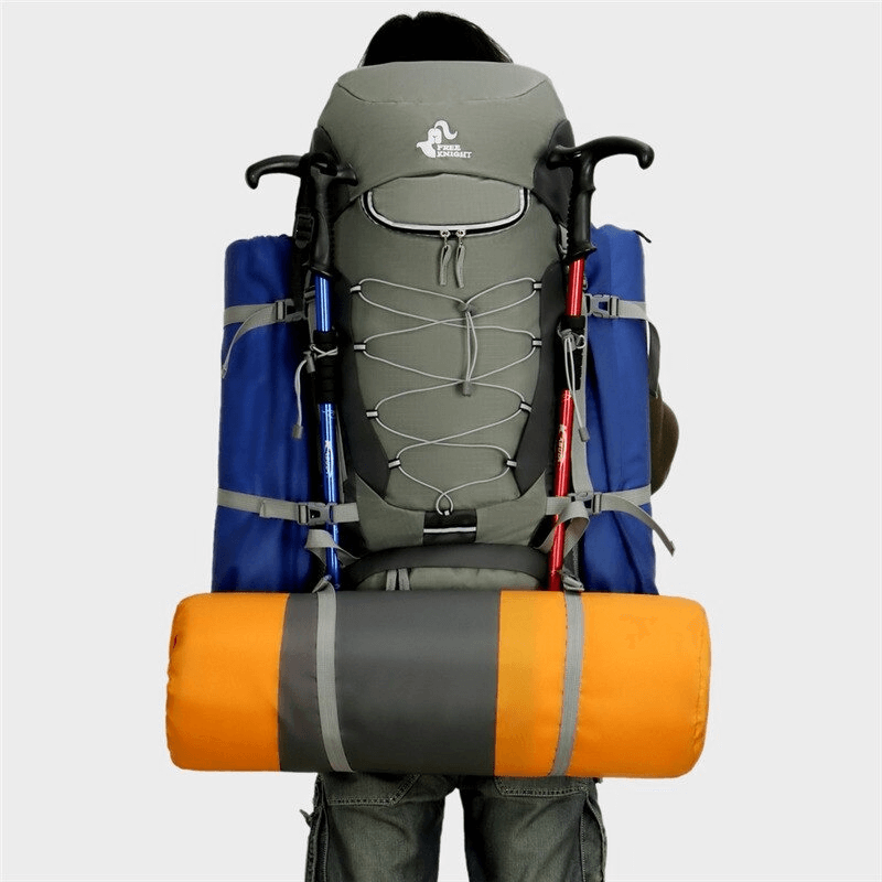 Hiking Large Capacity Water Resistant Backpack With Rain Cover - SF0296