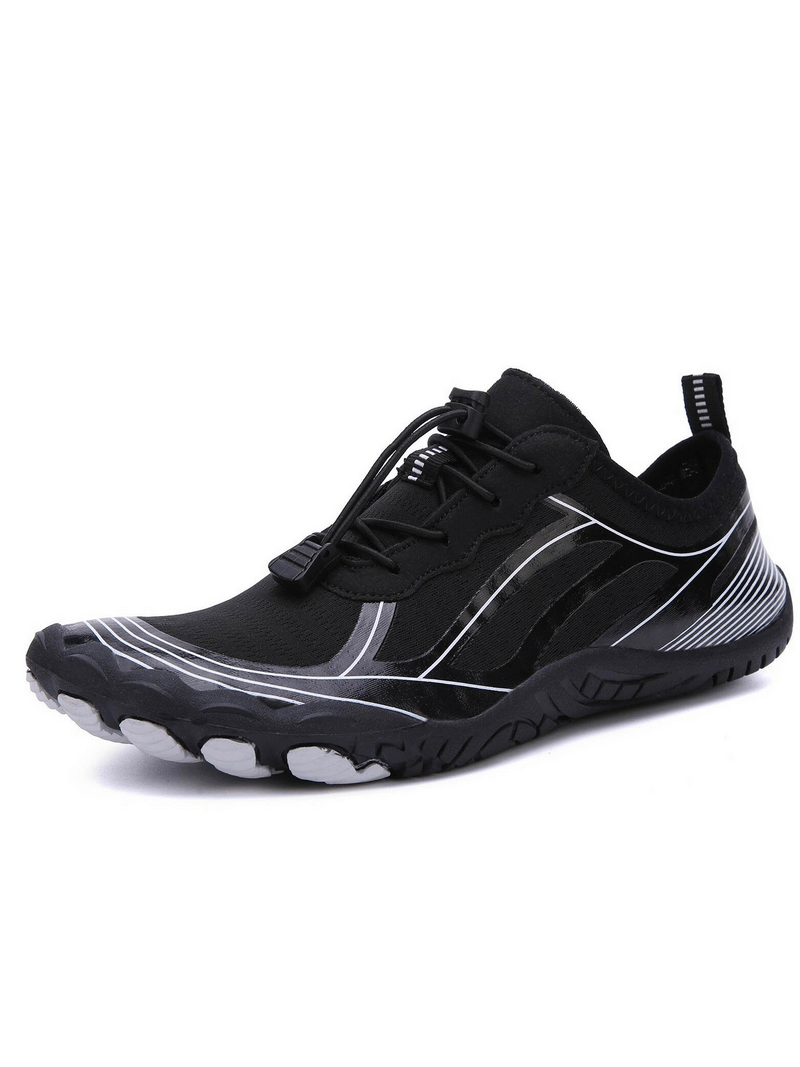 Light Soft Water Shoes with Elastic Lacing / Breathable Beach Sneakers - SF0552