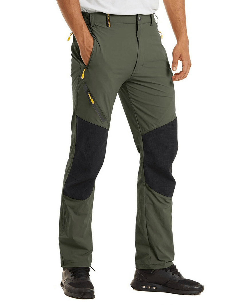 Lightweight Quick-Dry Straight Hike Trousers with Multi-Pockets - SF0392