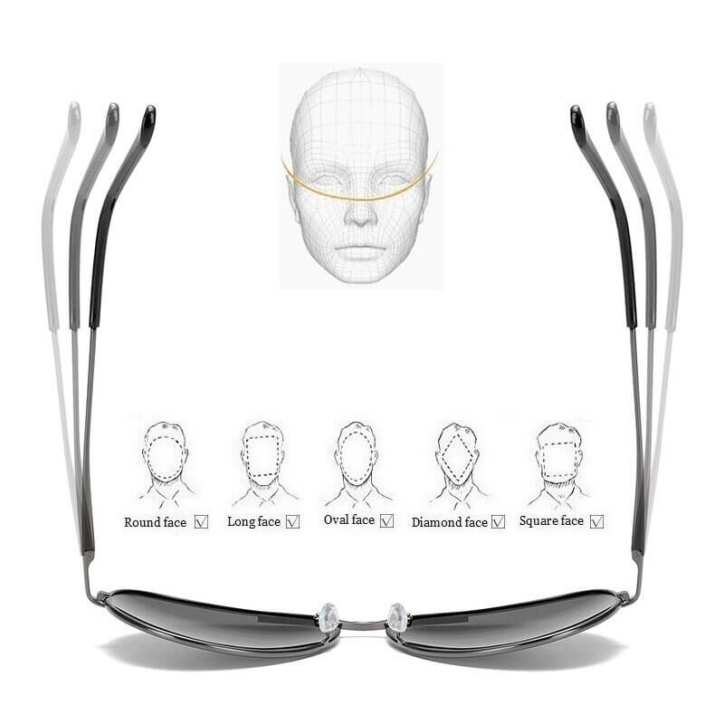 Luxury Unisex Photochromic Sunglasses for Driving - SF0965