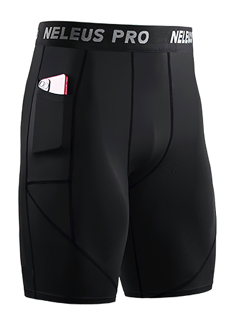 Male Elastic Short Compression Tights for Workout - SF0630