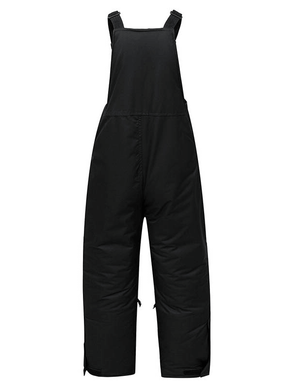 Male Warm Zipper Snow Pants With Adjustable Elastic Straps - SF0916