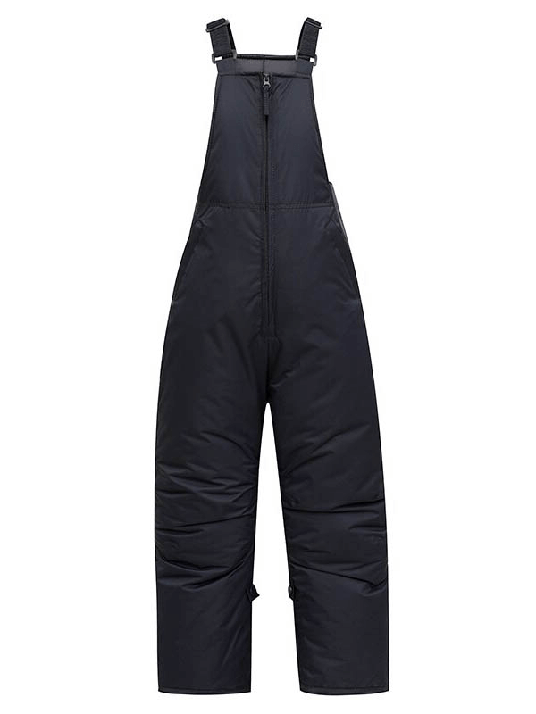Male Warm Zipper Snow Pants With Adjustable Elastic Straps - SF0916