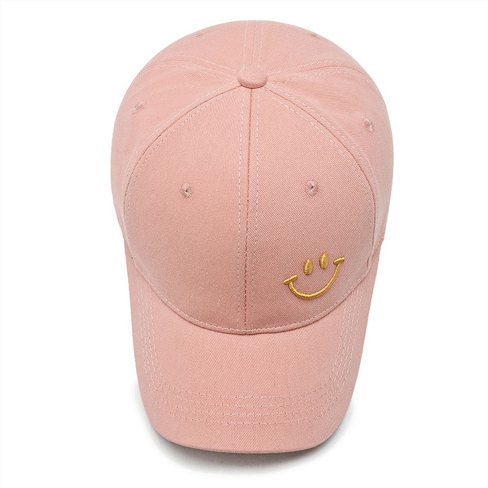 Men's and Women's Sunscreen Baseball Cap with Smile Print - SF0819