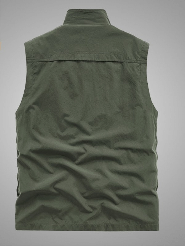 Men's Quick-Dry Slim Waistcoat Sleeveless Multi-Pocket - SF1161