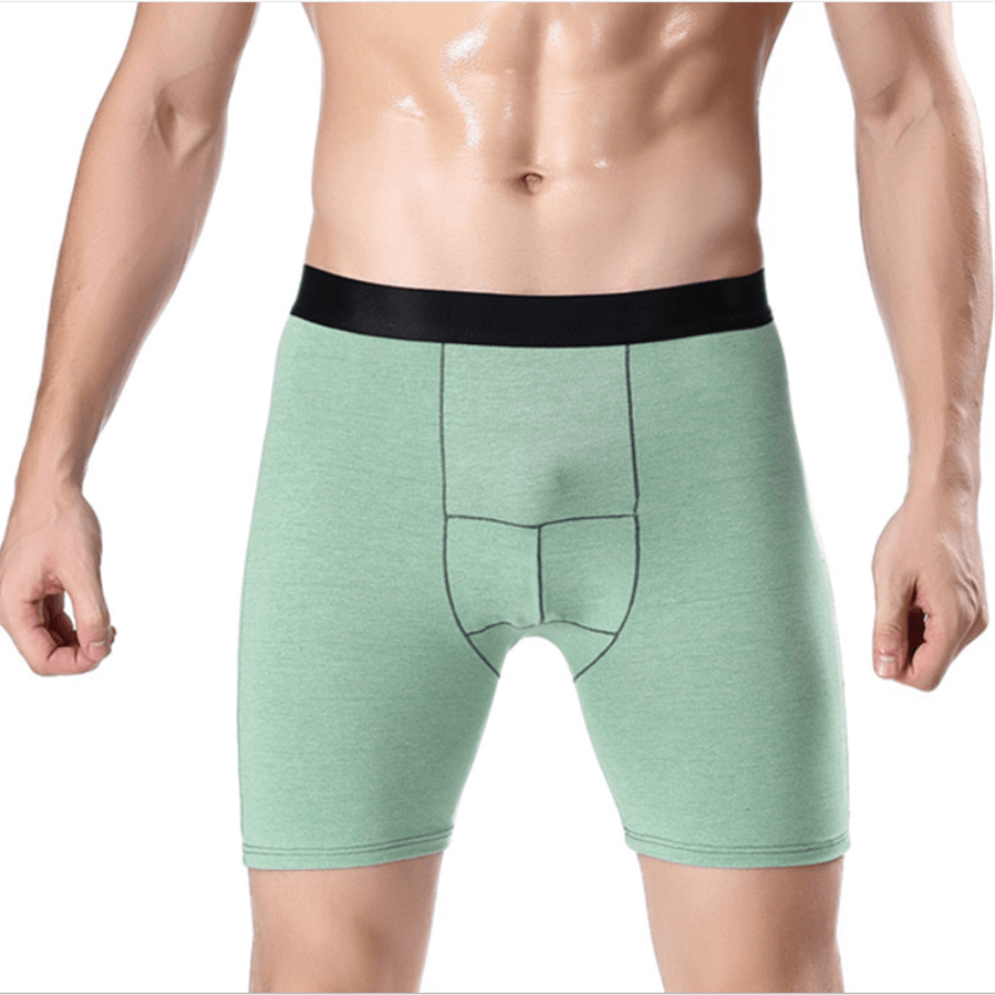 Men's Sports Extended Cotton Boxer Briefs / Underwear - SF1149