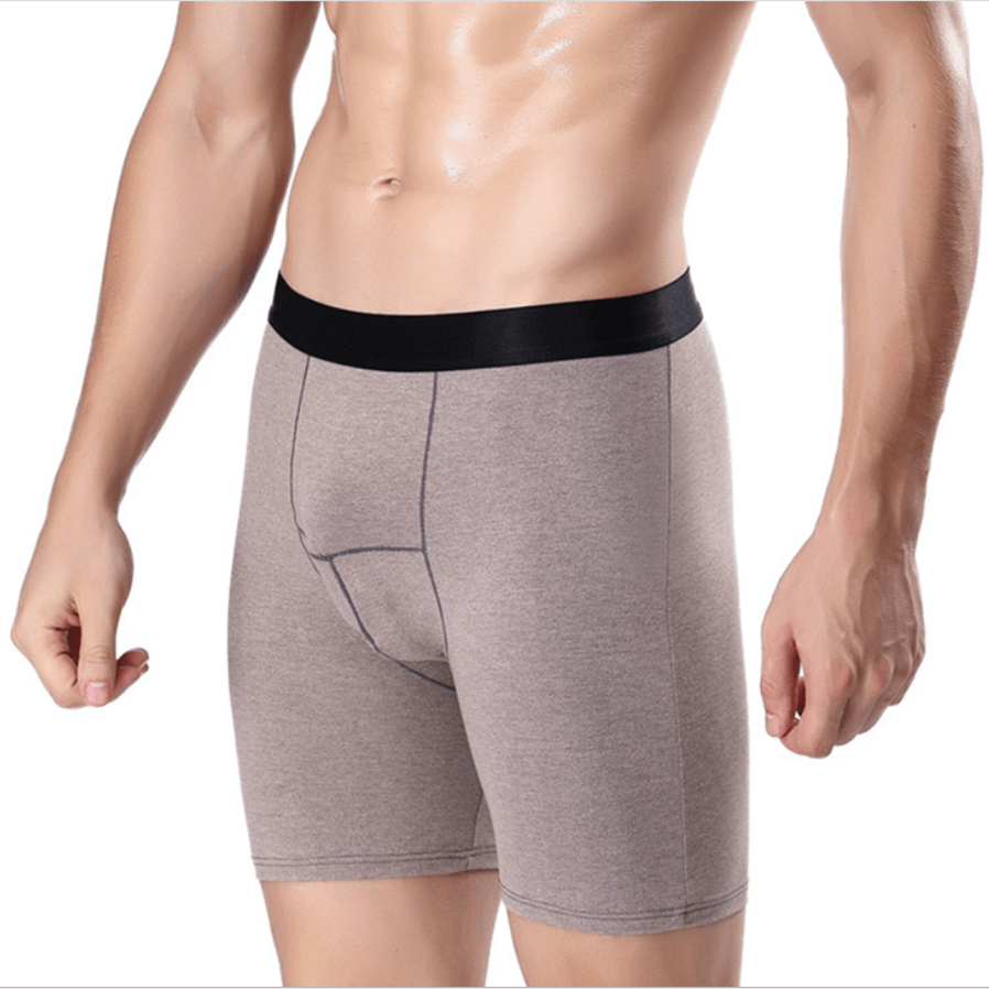 Men's Sports Extended Cotton Boxer Briefs / Underwear - SF1149
