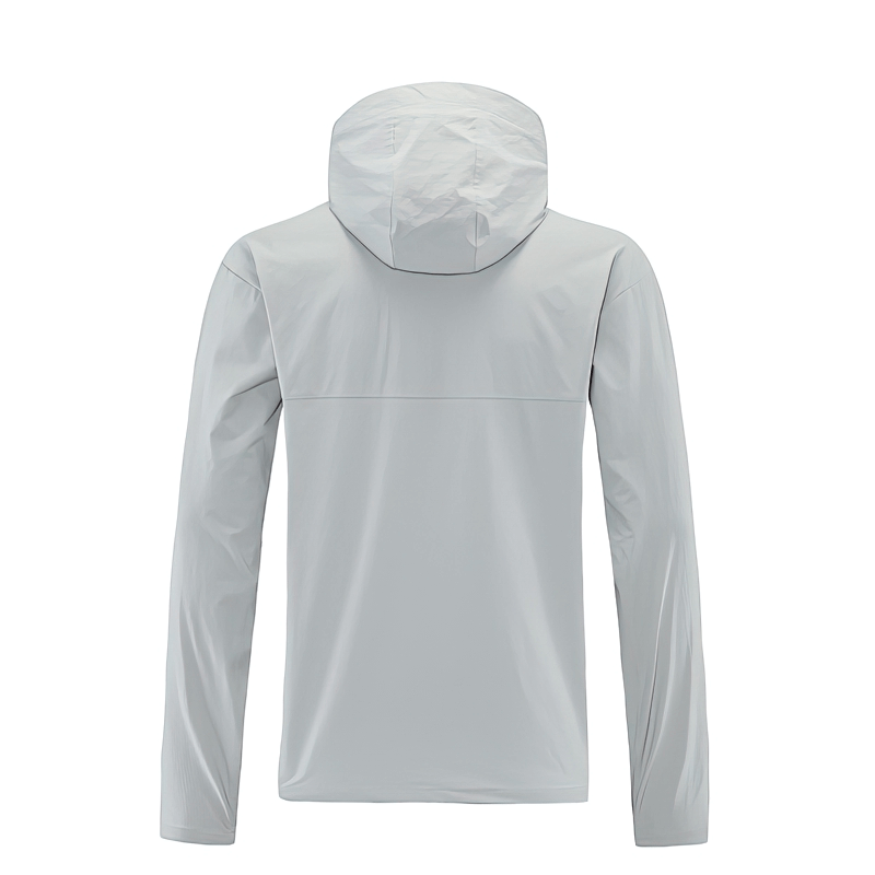 Men's Windproof Waterproof Sports Sweatshirt with Hood for Training - SF0891