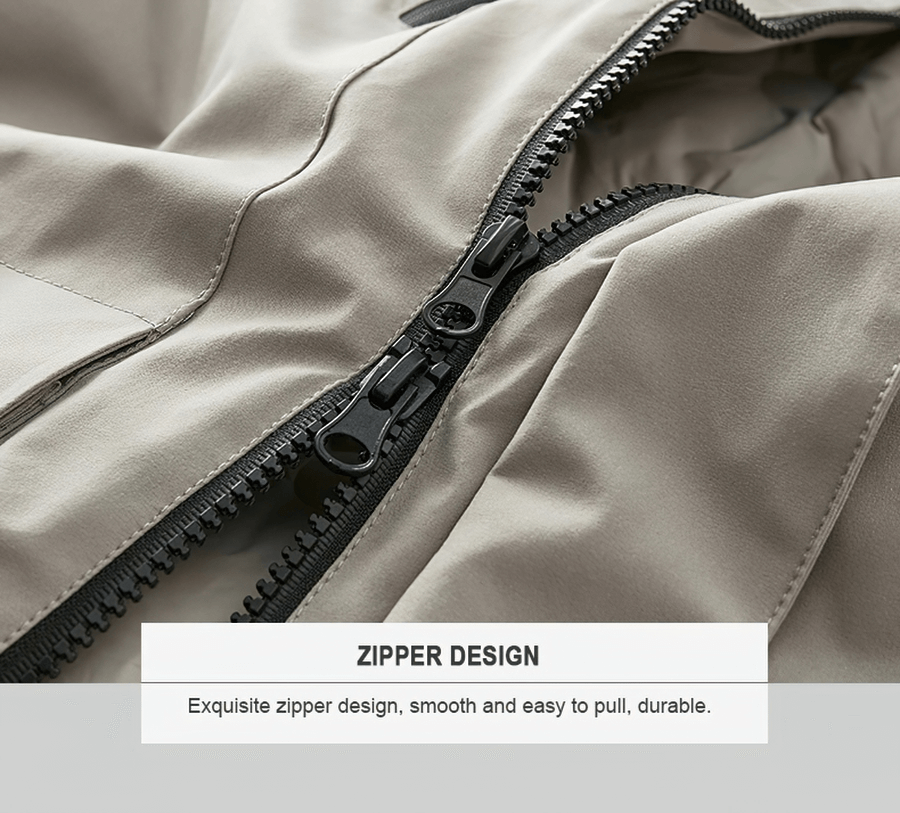 Men's Zipper Waterproof Down Jacket / Hiking Thermal Clothing - SF0315