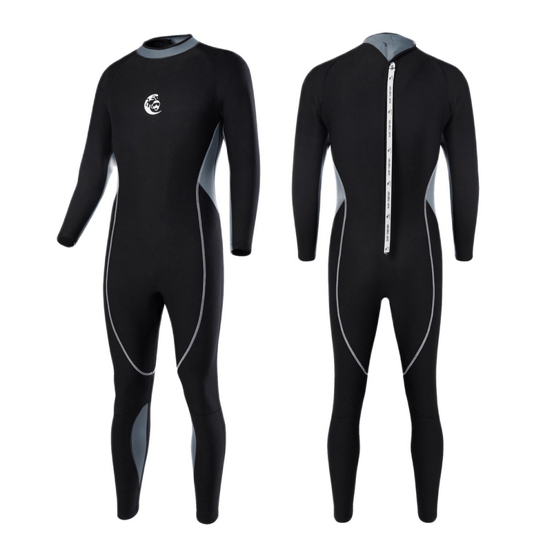 Neoprene 2mm Scuba Diving Bathing Suit with Zipper on Back - SF0838