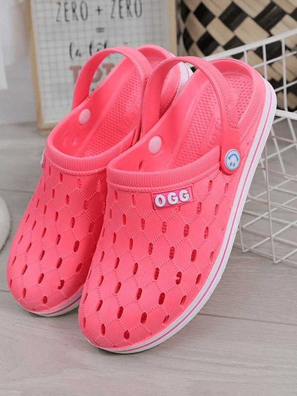 Non-slip Lightweight Flexible Sandals / Summer Rubber Slippers - SF0285