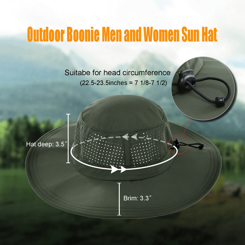 Outdoor Breathable Sun Hat for Men and Women for Camping - SF0176