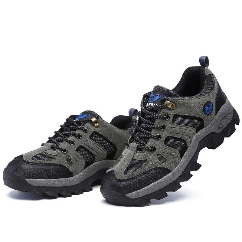Outdoor Round-Toe Lace-Up Trekking Shoes For Men - SF0701
