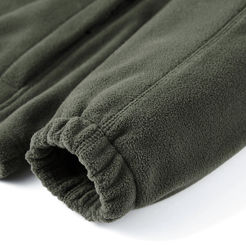 Outdoor Zipper Fleece Hiking Jacket with Inside Pockets for Men - SF0686
