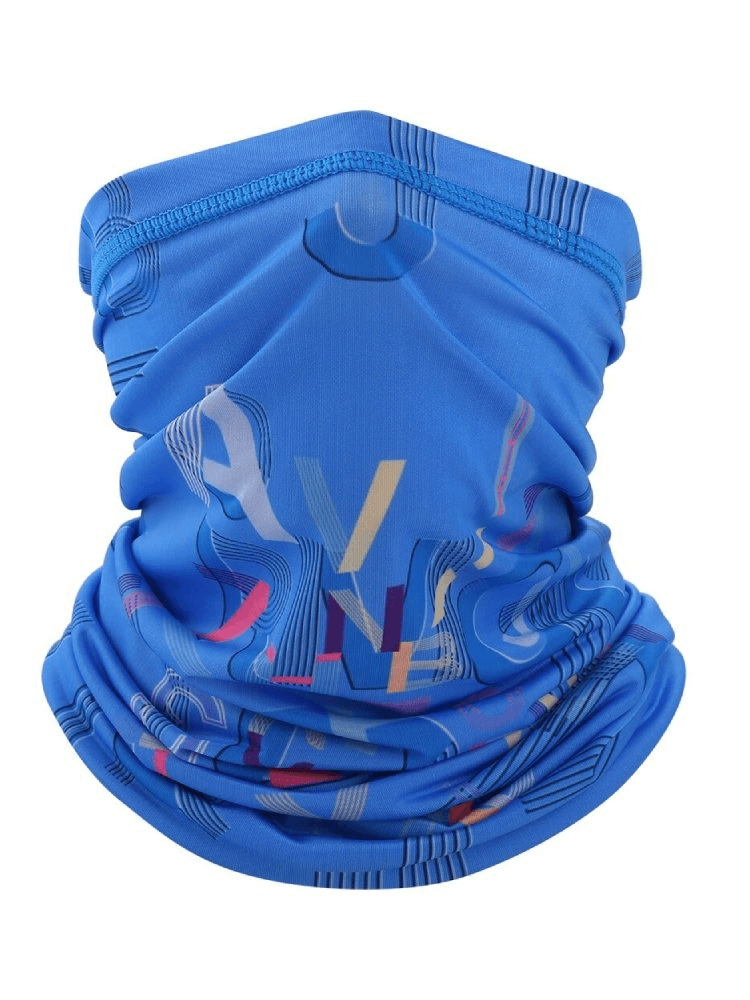 Protective Breathable Elastic Sports Mask-Scarf for Face and Neck - SF0578