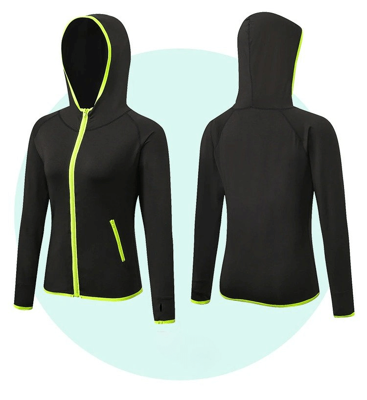 Quick-drying Women's Thermal Long Sleeve Zip Up Jacket / Base Layers - SF0397