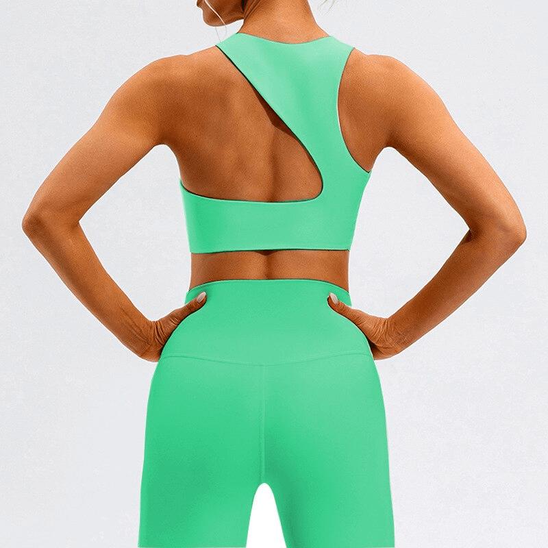 Sexy Elastic Women's Sports Bra / Workout Top with Open Back - SF1259