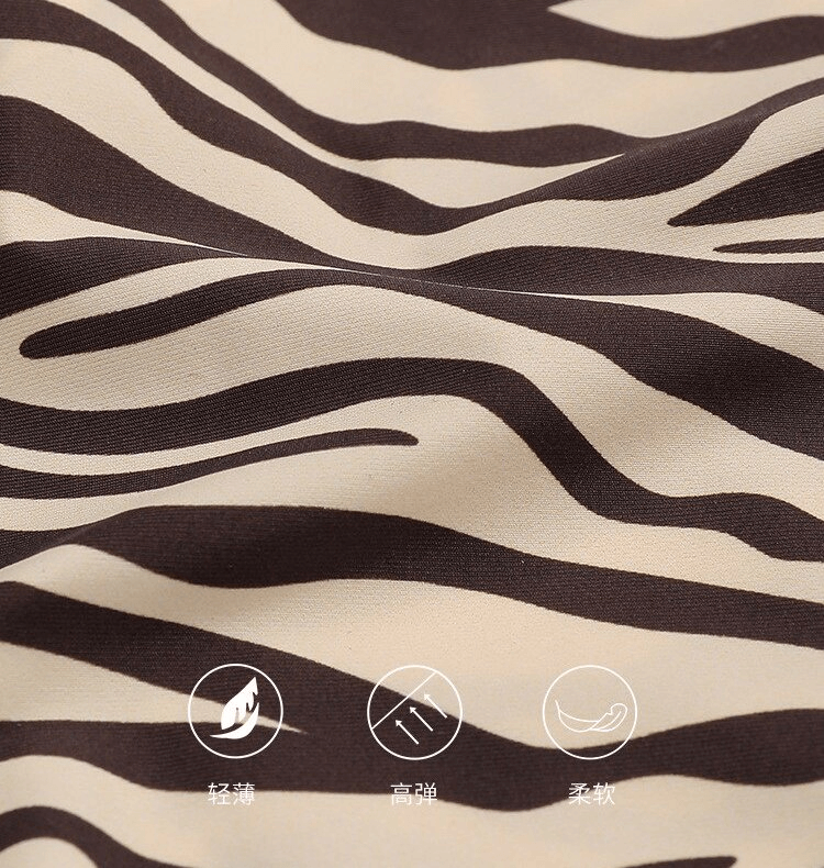 Sexy Leopard Print Seamless Women's Underwear / Sports Briefs - SF0913
