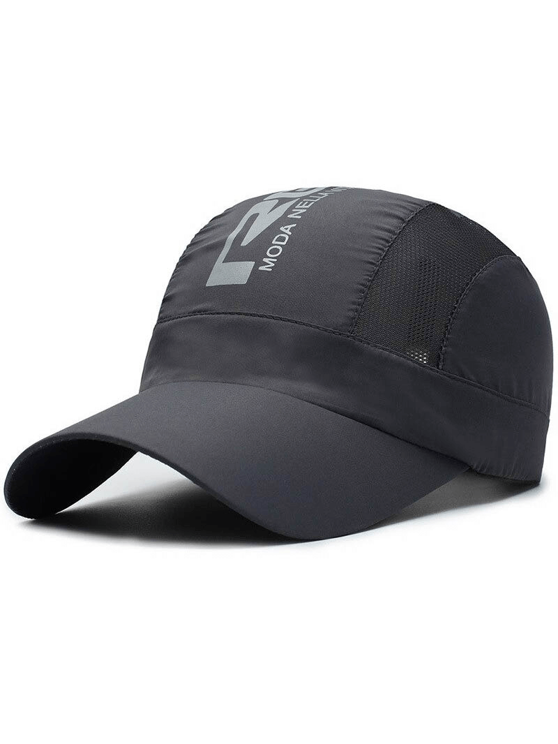Sports Breathable Baseball Cap with Letter Print - SF0452