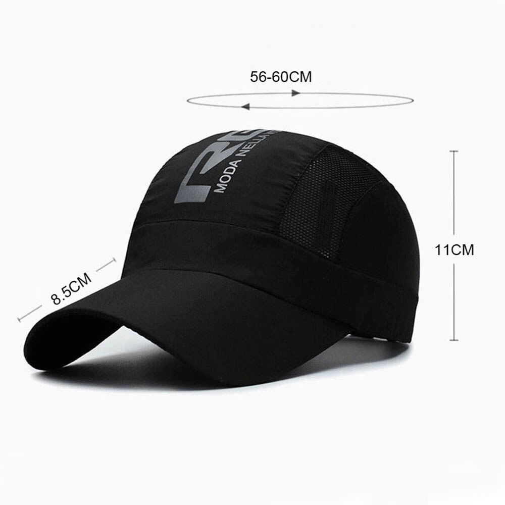 Sports Breathable Baseball Cap with Letter Print - SF0452