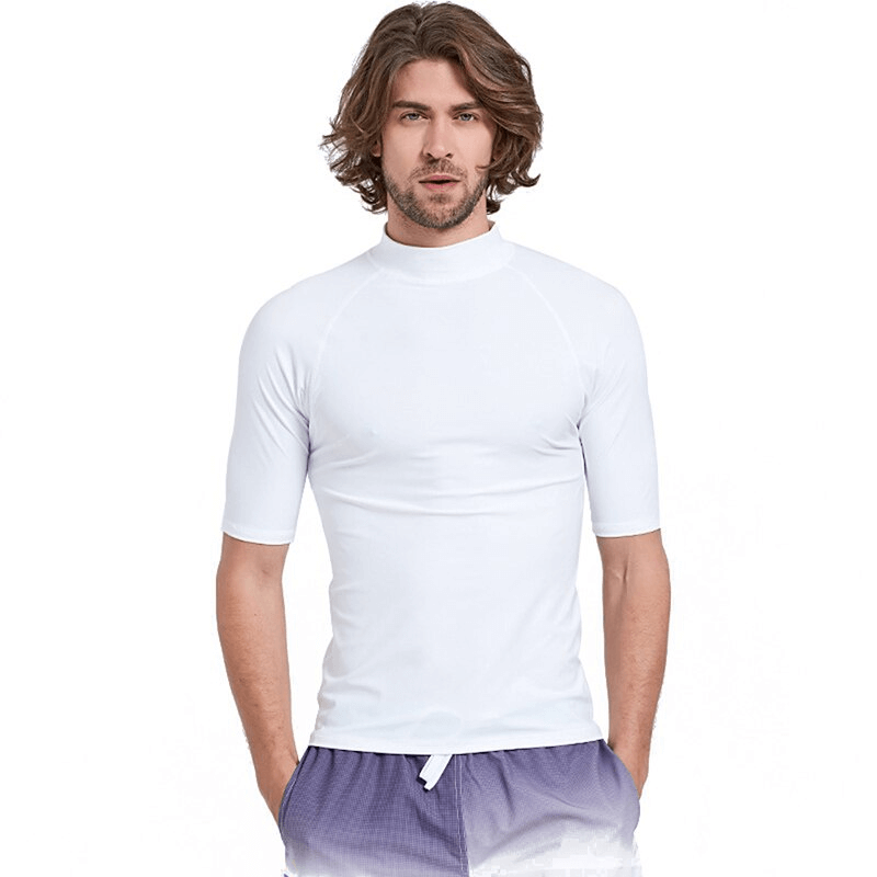Sports Elastic Beach T-shirt for Water Sports with Short Sleeve - SF0951