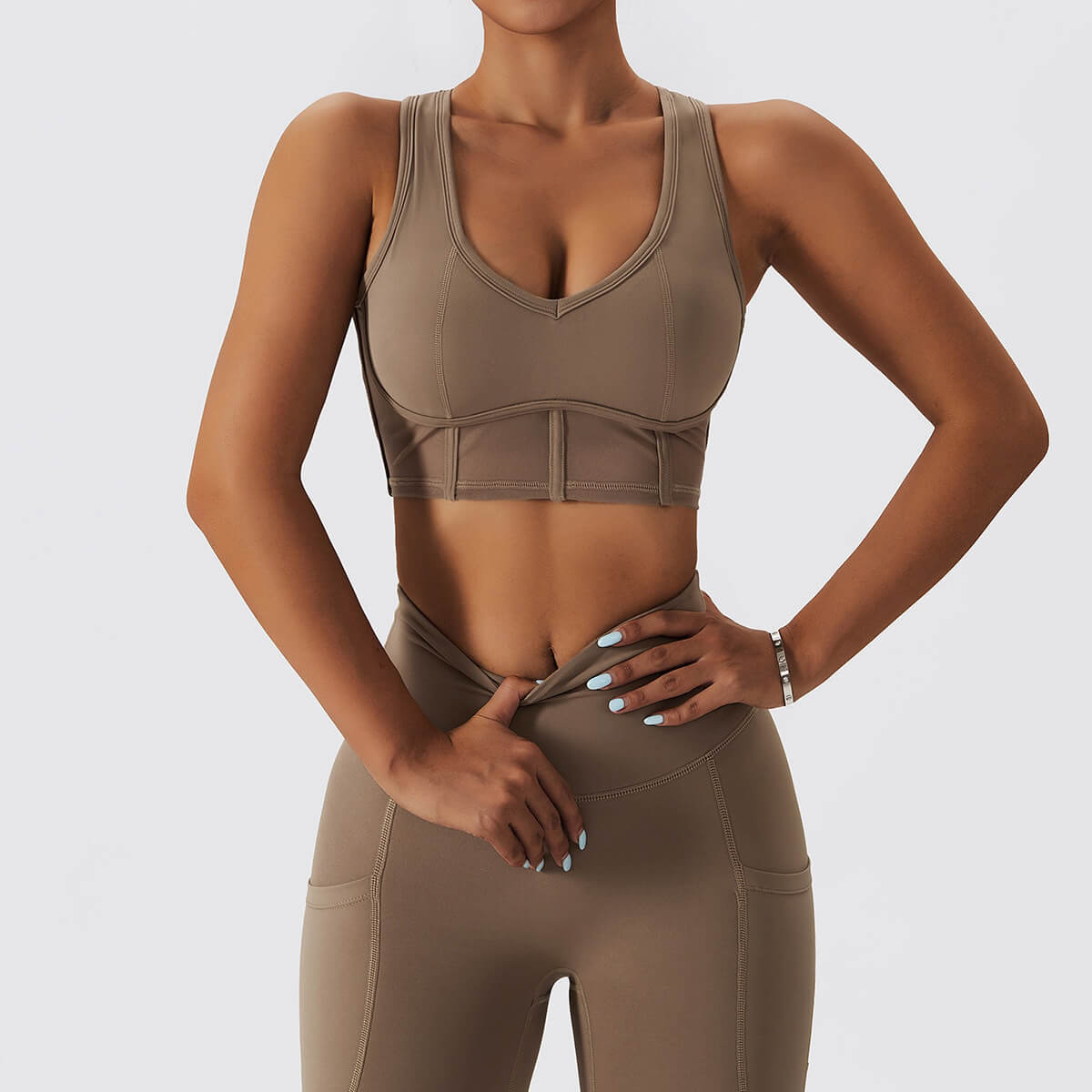 Sports Mesh Breathable Yoga Bra / Women's Activewear - SF1000
