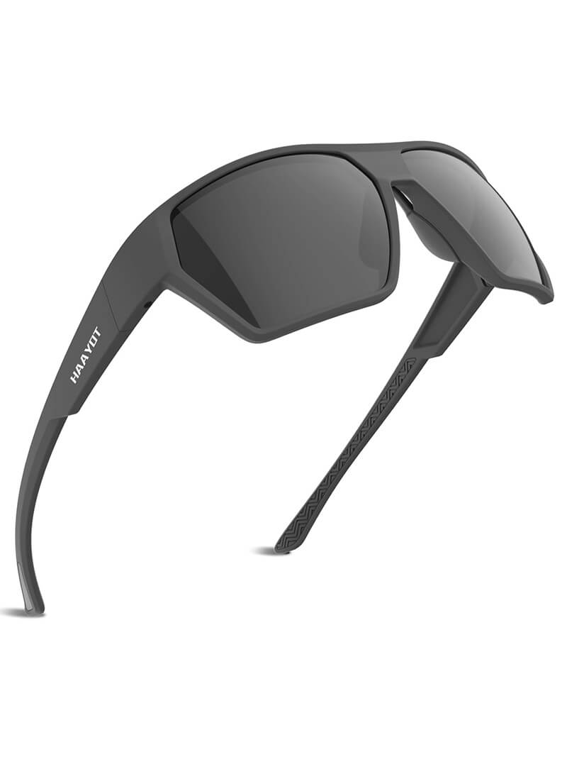 Sports Polarized Sunglasses with Resilient Frame and Nose Pads - SF0698