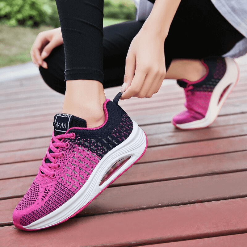 Stylish Breathable Shock Absorbing Women's Sneakers / Sports Shoes - SF0871