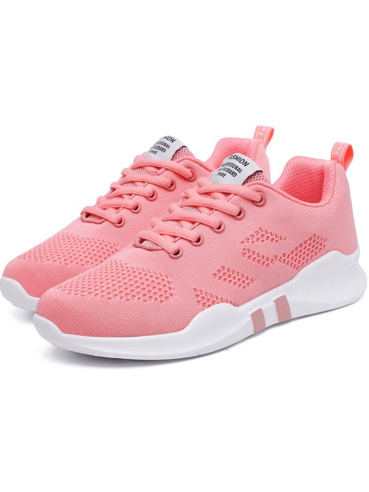 Stylish Sports Breathable Women's Sneakers with Laces - SF0213