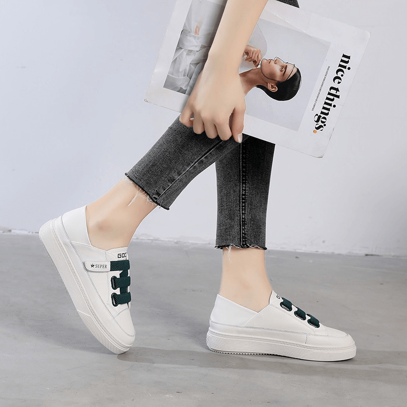 Stylish Women's Casual Lace-Up Sneakers / Sports Shoes - SF1010