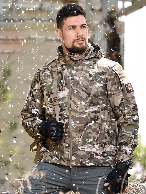 Tactical Waterproof Men's Fleece Jacket / Sportswear - SF0684