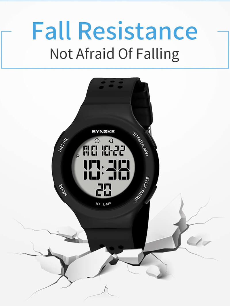 Unisex Ultra-Thin Digital Watch / Waterproof Sports Watches - SF0496