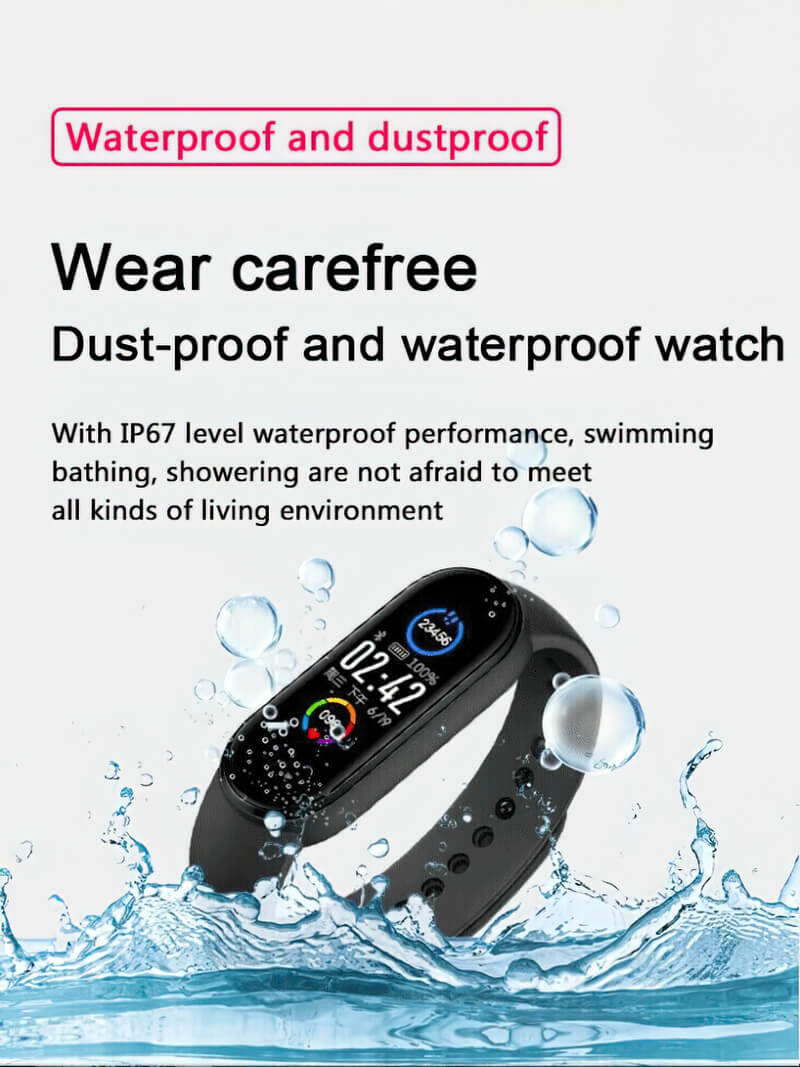 Waterproof Sports Smart Watch for Adults and Kids - SF0556