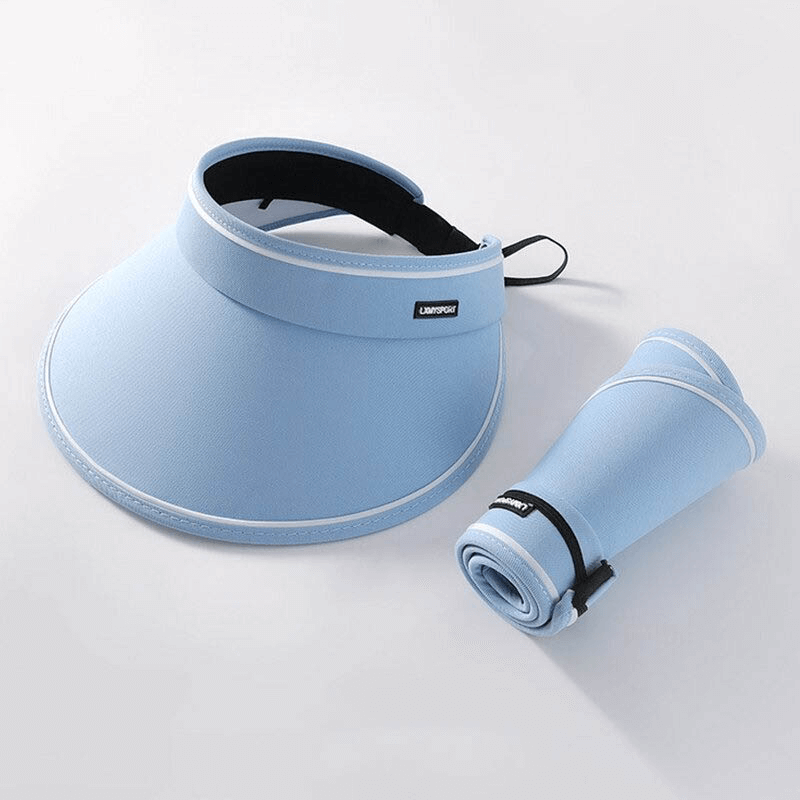 Women's Adjustable Sun Proof Hollow Cap / Visor Foldable Sun Hat - SF0501