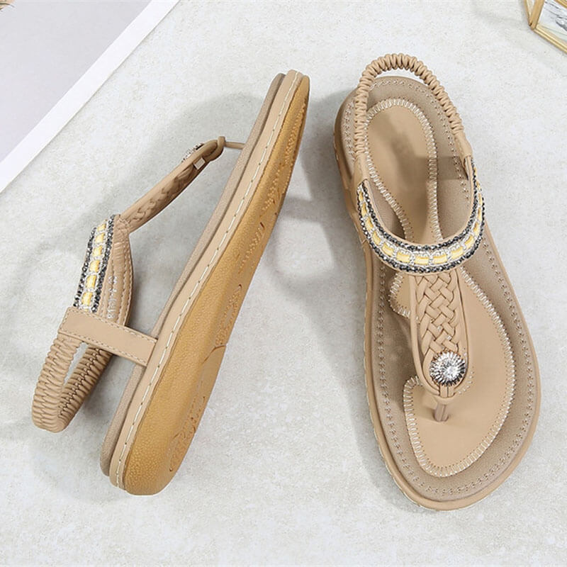 Women's Flat Gladiator Sandals / Stylish Light Ladies Shoes - SF1064