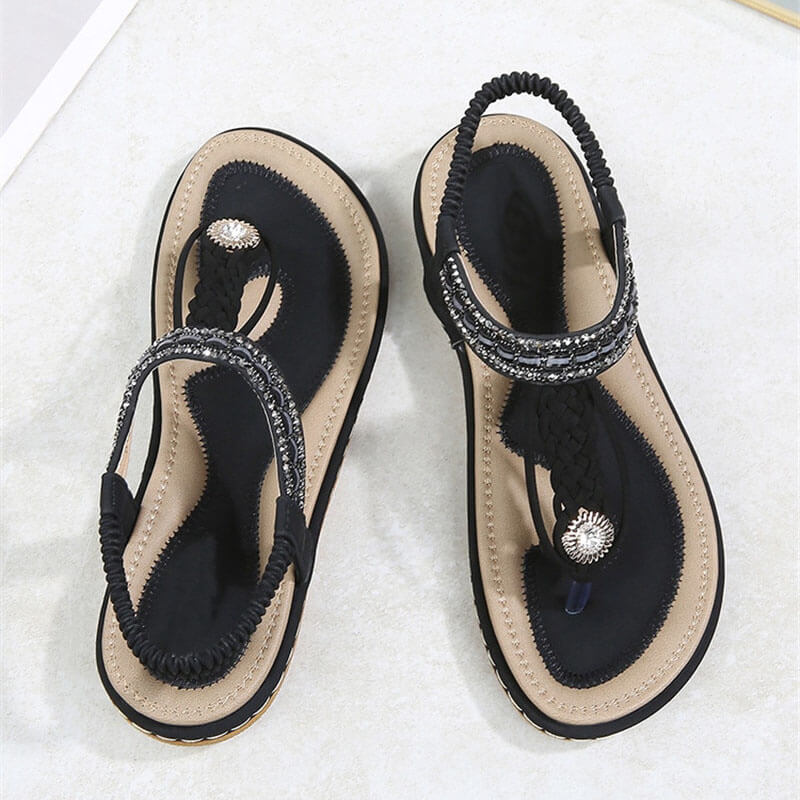 Women's Flat Gladiator Sandals / Stylish Light Ladies Shoes - SF1064
