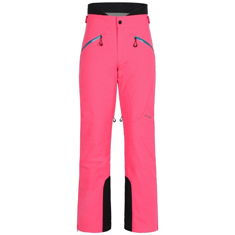 Women's High Waist Snow Pants with Waterproof Zipper Pockets - SF0694