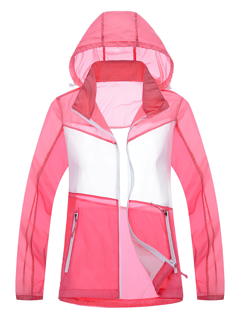 Women's Hiking Lightweight Jacket with Zipper / Waterproof Quick Dry Jacket - SF0007
