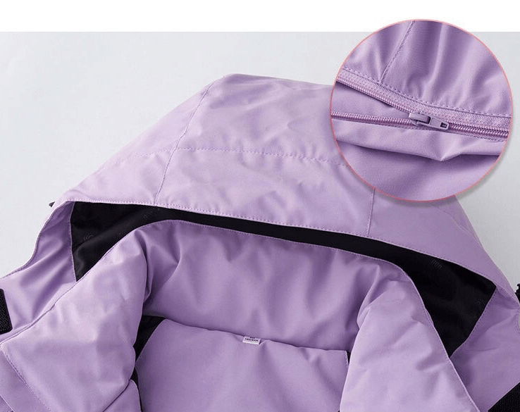 Women's Thermal Waterproof Warm Outdoor Jacket with Hood - SF0379