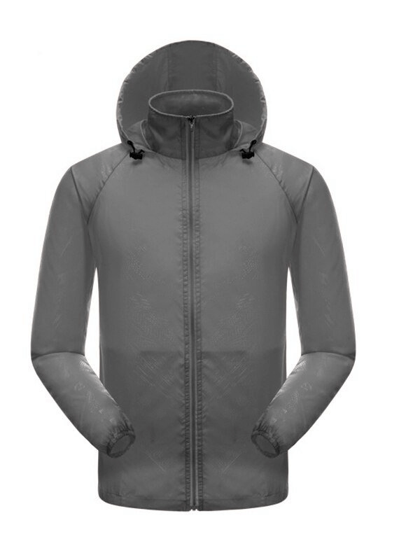 Women's Waterproof Quick-Drying Windbreaker / Sun Protection Zippered Pockets Jacket - SF0008